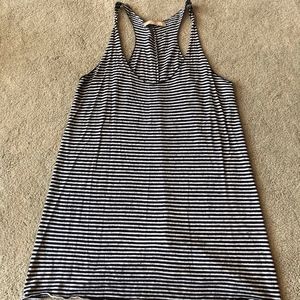 Alexx Jae and Milk Striped Tank
